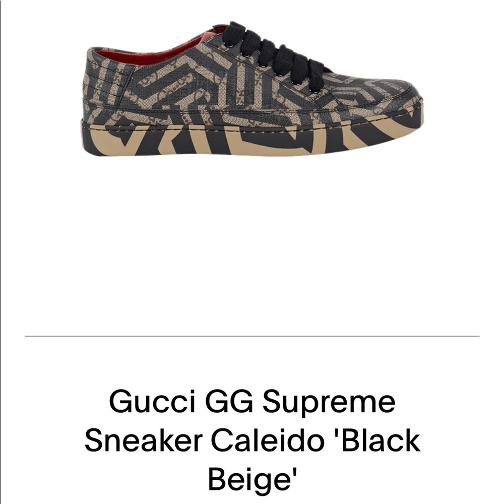 Gucci gg supreme sneakers caleido